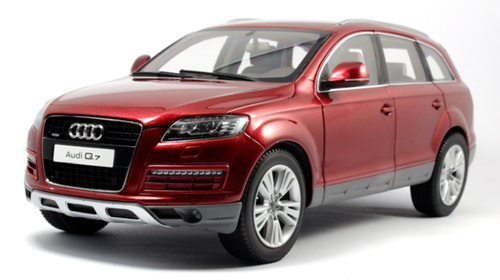 1/18 Kyosho 2009 Audi Q7 (Red) Diecast Car Model - LIVECARMODEL.com