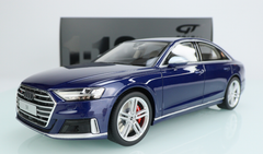 1/18 GT Spirit 2020 Audi S8 (Navarra Blue) Resin Car Model