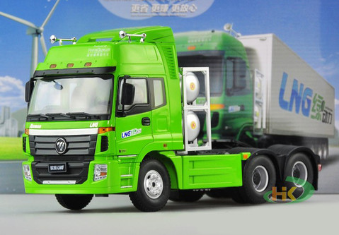 1/24 Foton Daimler EST A ミニカー 1/24 Foton Daimler ETX LNG Heavy Duty Truck Head - LIVECARMODEL.com