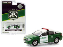 2013 Chevrolet Cruze "Carabineros de Chile" Police Car "Hobby Exclusive" 1/64 Diecast Model Car by Greenlight