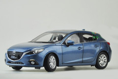 1/18 Dealer Edition Mazda 3 Axela Hatchback (Blue) Diecast Car Model