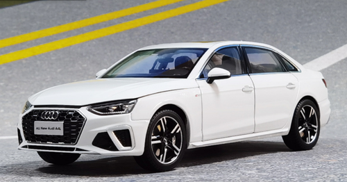 1/18 Dealer Edition 2020 Audi A4 A4L (White) Diecast Car Model