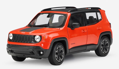 1/24 Welly FX Jeep Renegade (Orange) Diecast Car Model