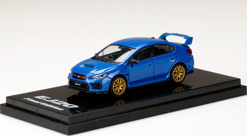 1/64 Hobby Japan Subaru WRX STI EJ20 Final Edition Blue Diecast