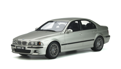 BMW M5 ミニカー 1/18 シルバー 1/18 OTTO BMW E39 M5 (Silver) Resin Car Model Limited