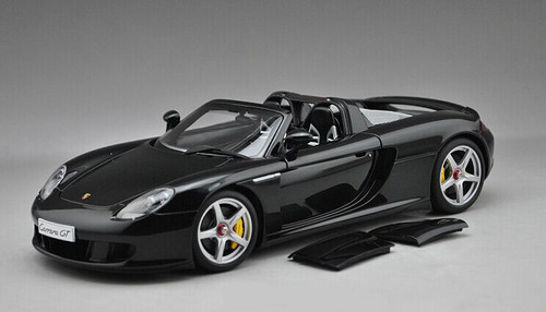 1/18 AUTOart Porsche Carrera GT (Black) Diecast Car Model 78047