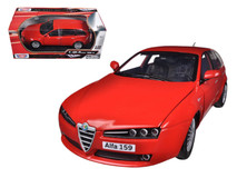 1/18 Motormax Alfa 159 SW (Red) Diecast Car Model