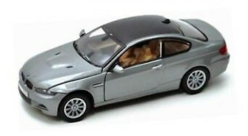 1/24 Motormax BMW E92 (2008-2013) M3 Coupe (Grey) Diecast