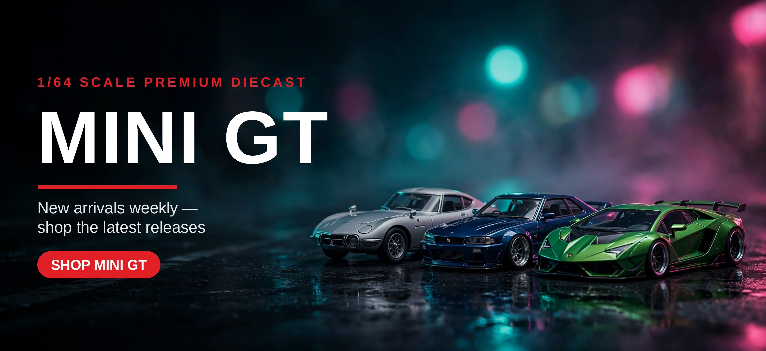 MINI GT 1/64 scale premium diecast model cars