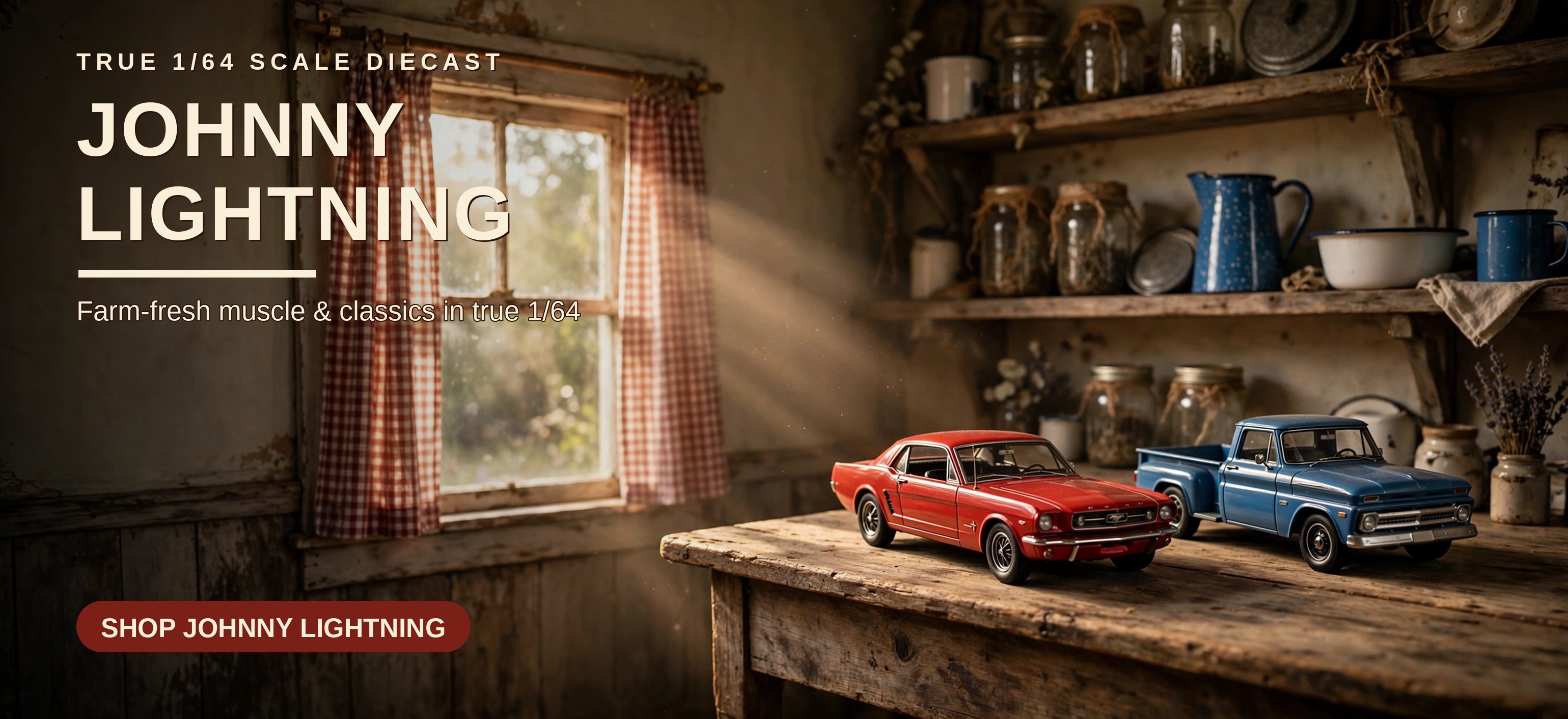 Johnny Lightning true 1/64 scale diecast cars