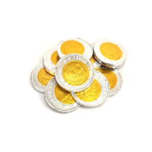 2 dollars en chocolat