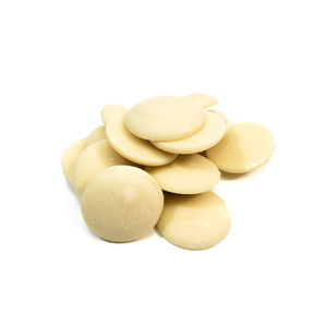 Pastille de chocolat Belge blanc Pastille de chocolat Belge blanc