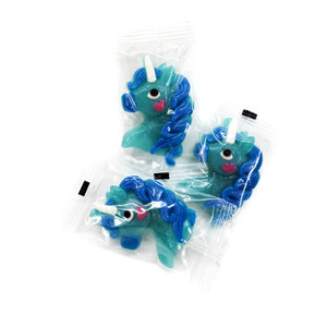 Licorne bleue emballéee
