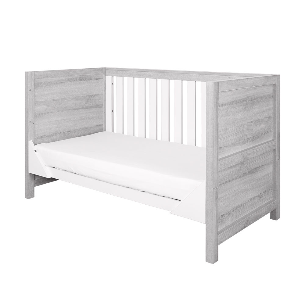 Tutti Bambini Modena Cot Bed Grey Ash / White