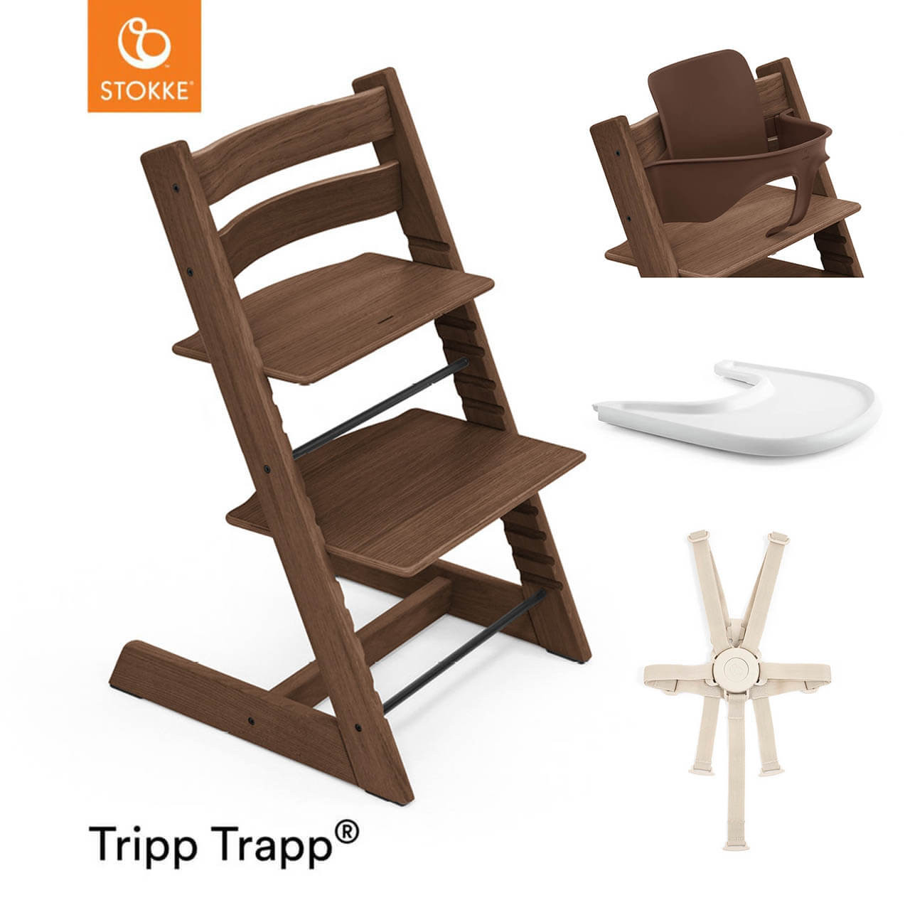激レア STOKKE トリップトラップ ブラウン ヴィンテージ 5％OFF】 ストッケ トリップトラップ ウォルナットブラウン