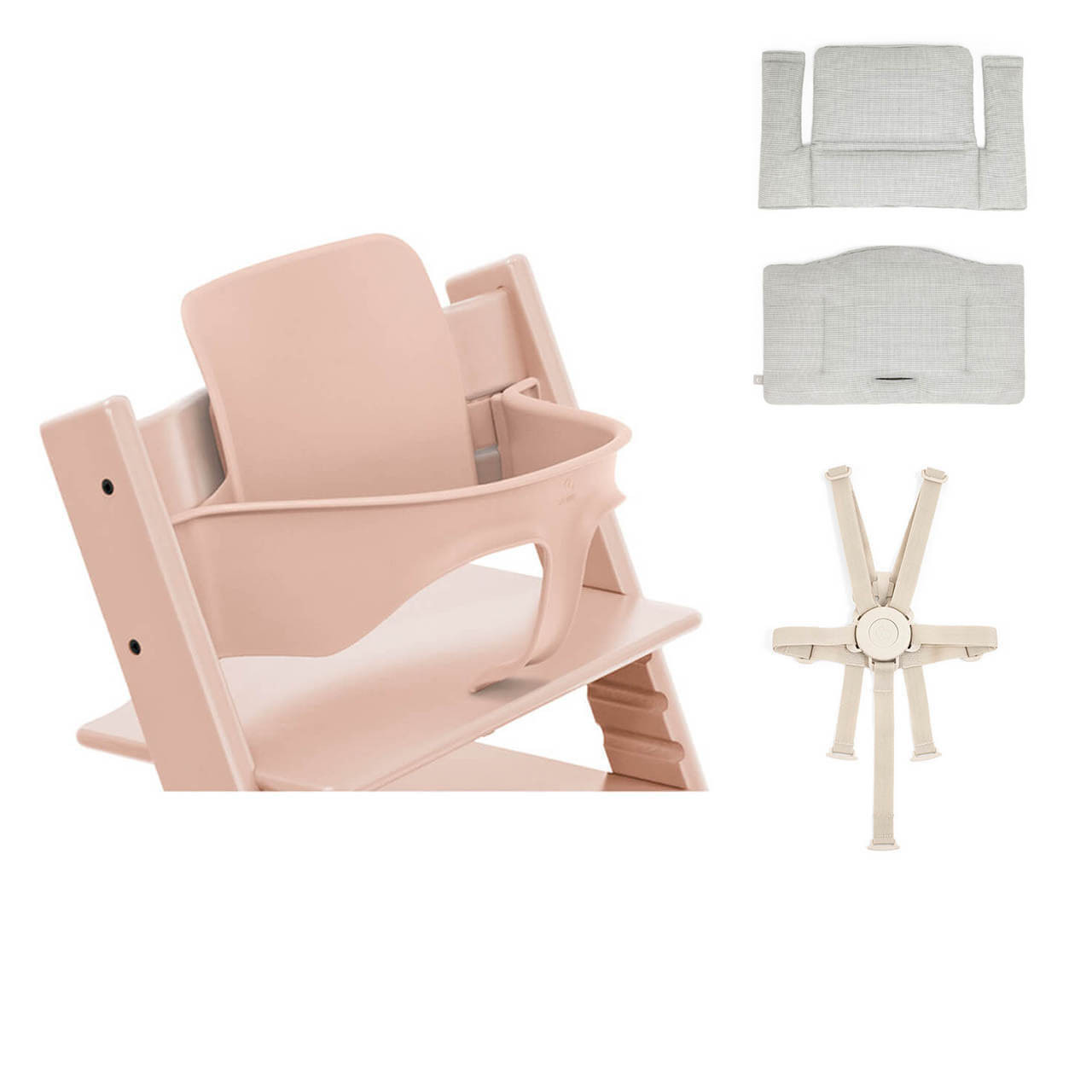 Stokke® Tripp Trapp® Accessory Set - Serene Pink | Winstanleys