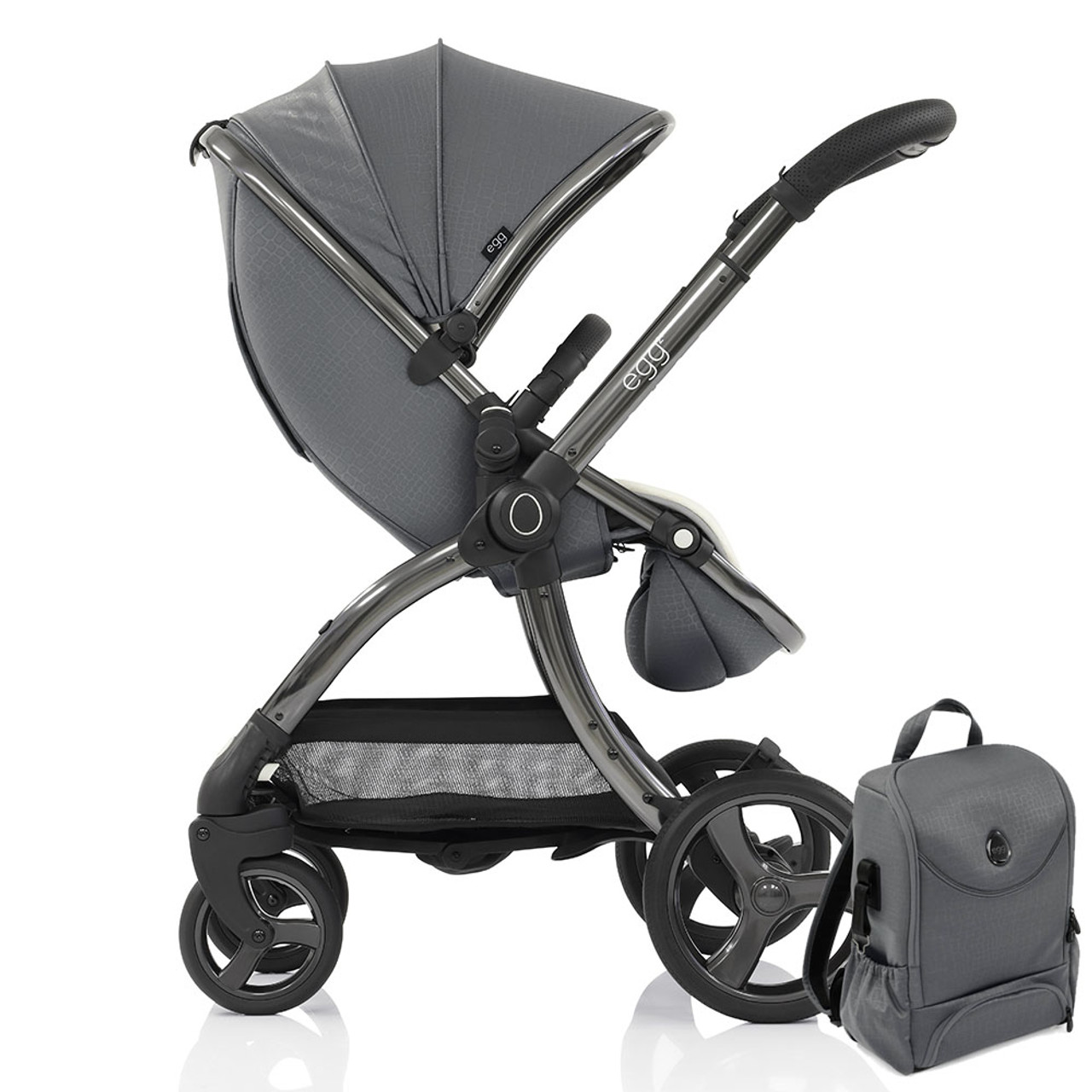 egg jurassic cream travel system