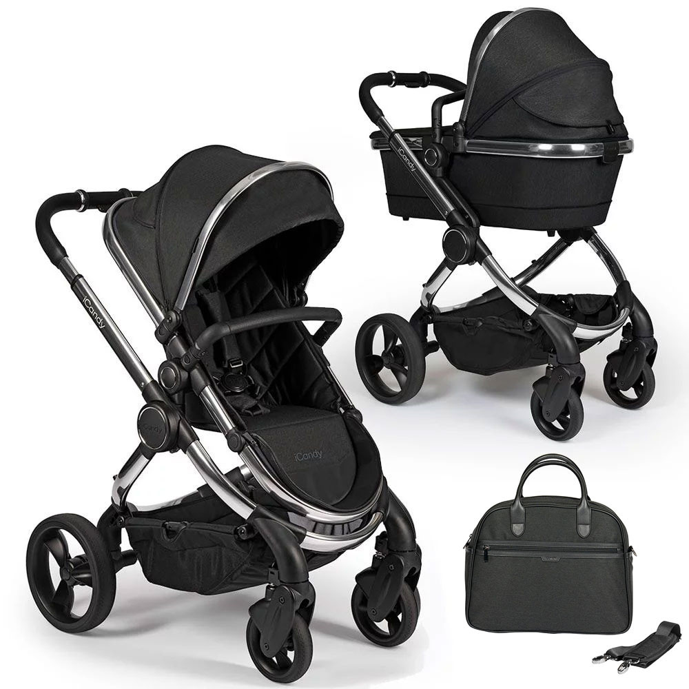 icandy changing bag black