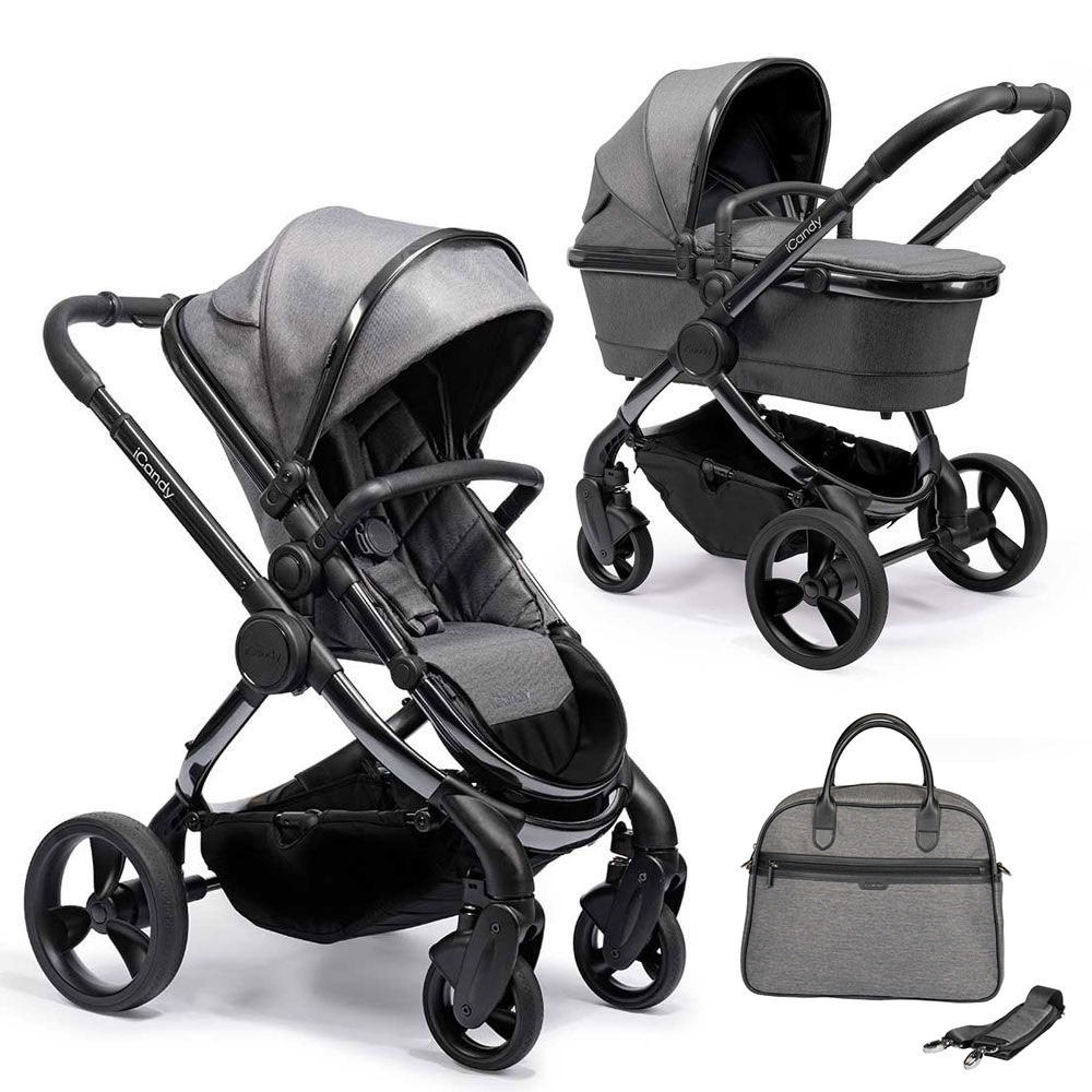 icandy changing bag black