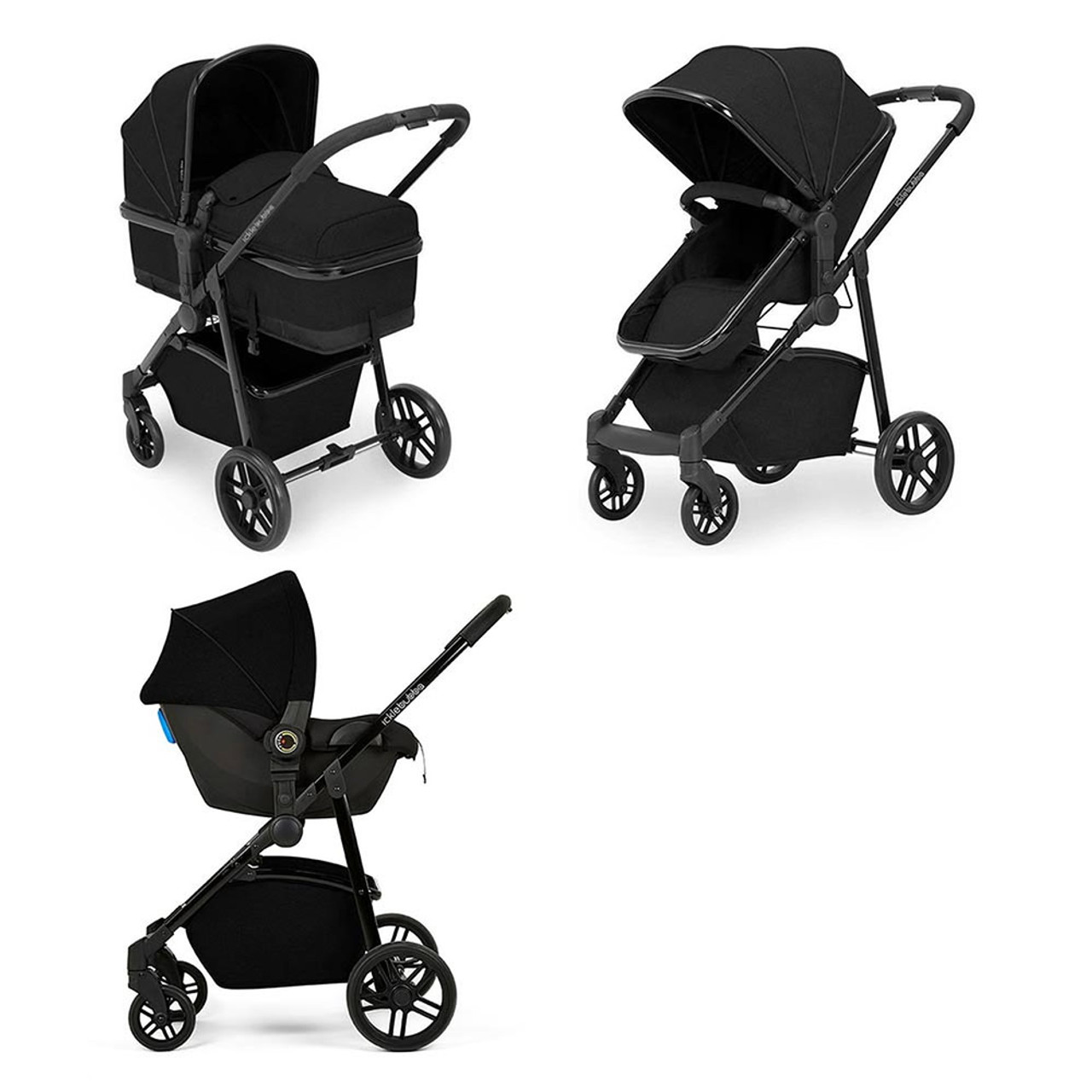 ickle bubba all black travel system