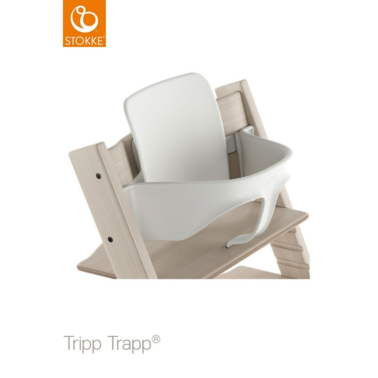 Stokke® Tripp Trapp® + Accessories Bundle - Whitewash