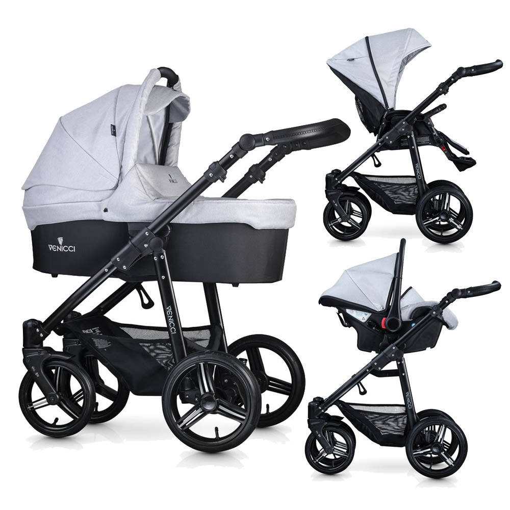 Venicci Carbo Venicci In Denim Grey Venicci Stroller Venicci Soft