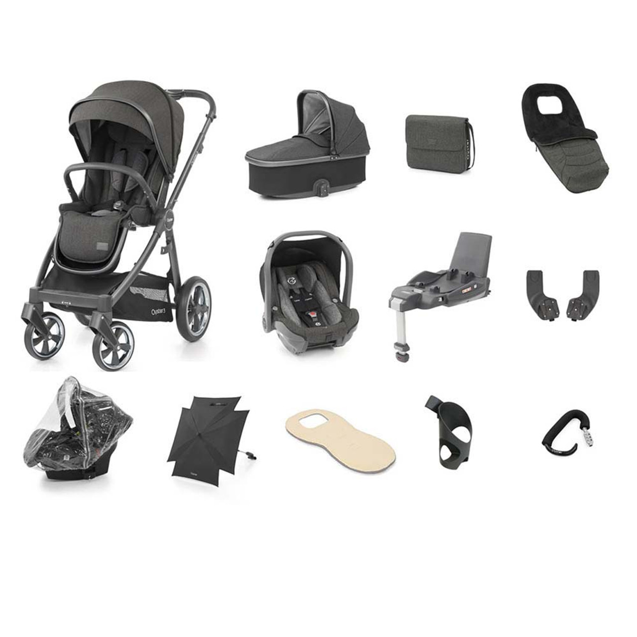 oyster pram car seat adaptors