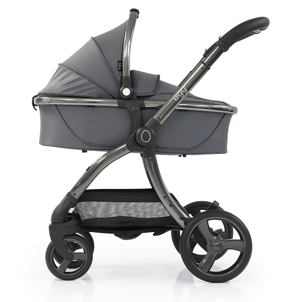 egg stroller carbon grey