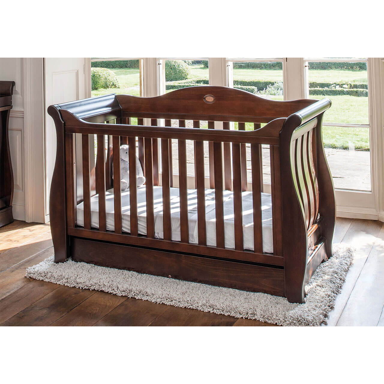 sleigh royale cot bed