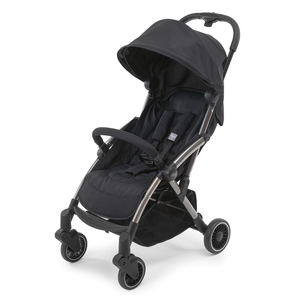 chicco black stroller