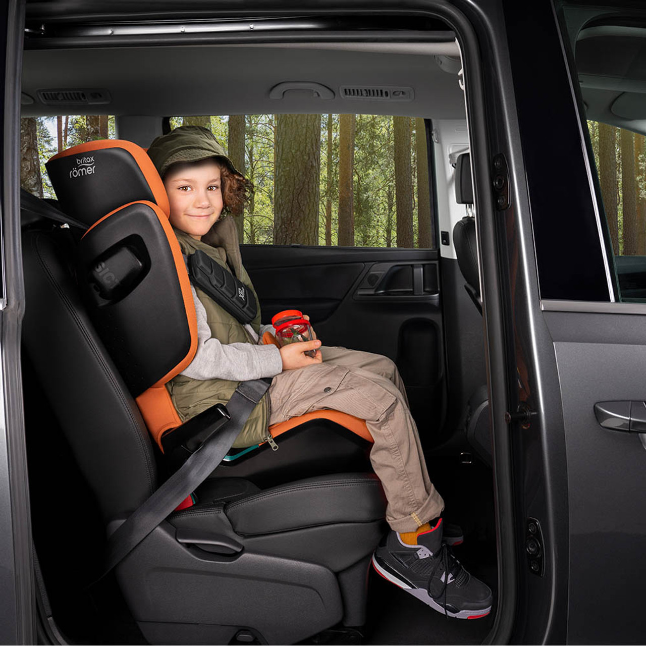Britax Romer KIDFIX i-Size High Back Booster Car Seat - Golden