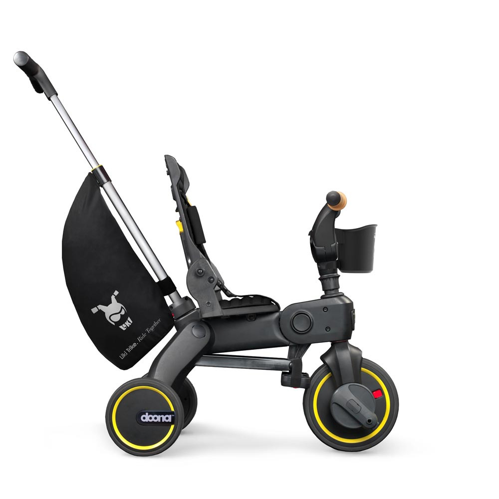 Doona Liki Foldable Trike S5 - Nitro Black | Winstanleys Pramworld Doona Liki Foldable Trike S5 - Nitro Black | Winstanleys Pramworld