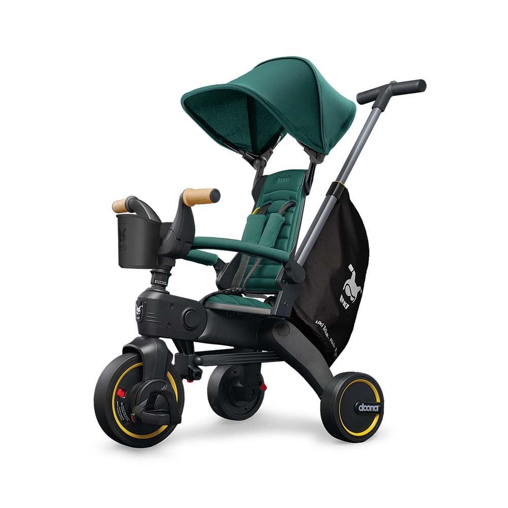 Doona Liki Foldable Trike S5 - Racing Green | Winstanleys Pramworld