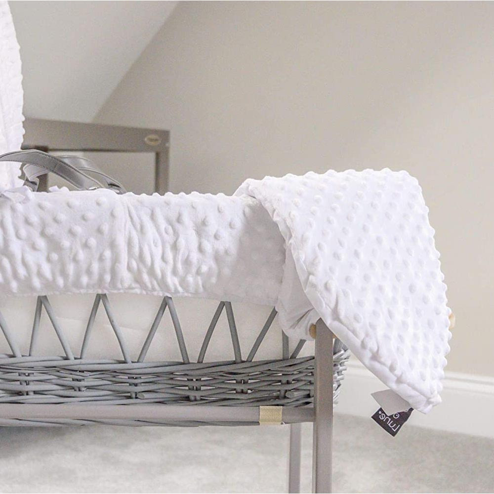 Lune Moses Clair De Lune Silver Lining Cot Bedding Clair De Lune