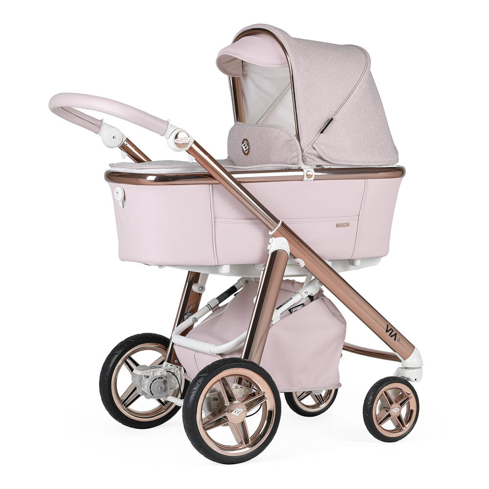 bebecar silver shimmer pram