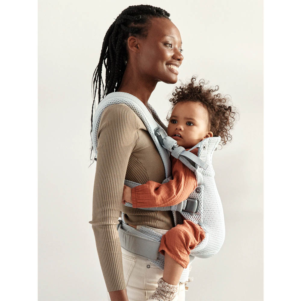 Babybjorn Baby Carrier Harmony 3D Mesh Silver Winstanleys
