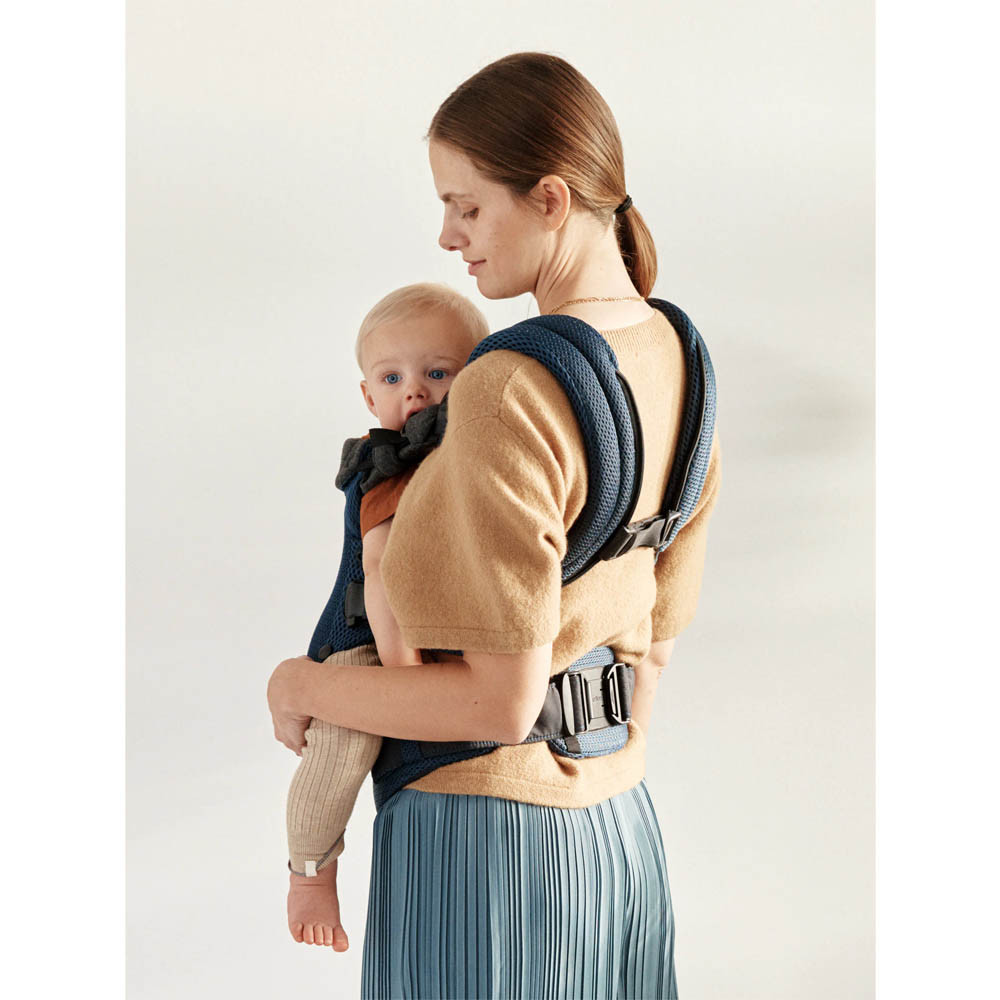 BabyBjorn Baby Carrier Harmony 3D Mesh - Navy Blue | Winstanleys