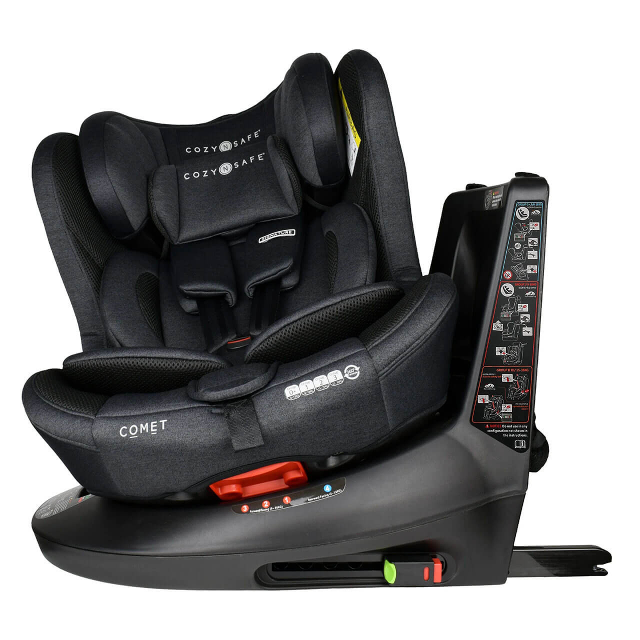 Secure clearance car seat