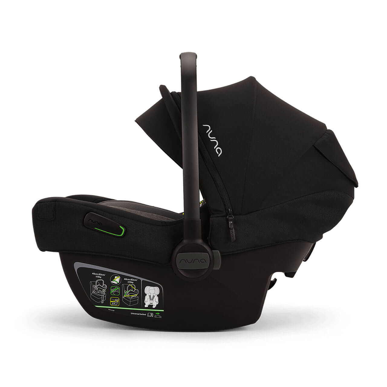 Nuna PIPA NEXT (i-Size) - Caviar | Winstanleys Pramworld