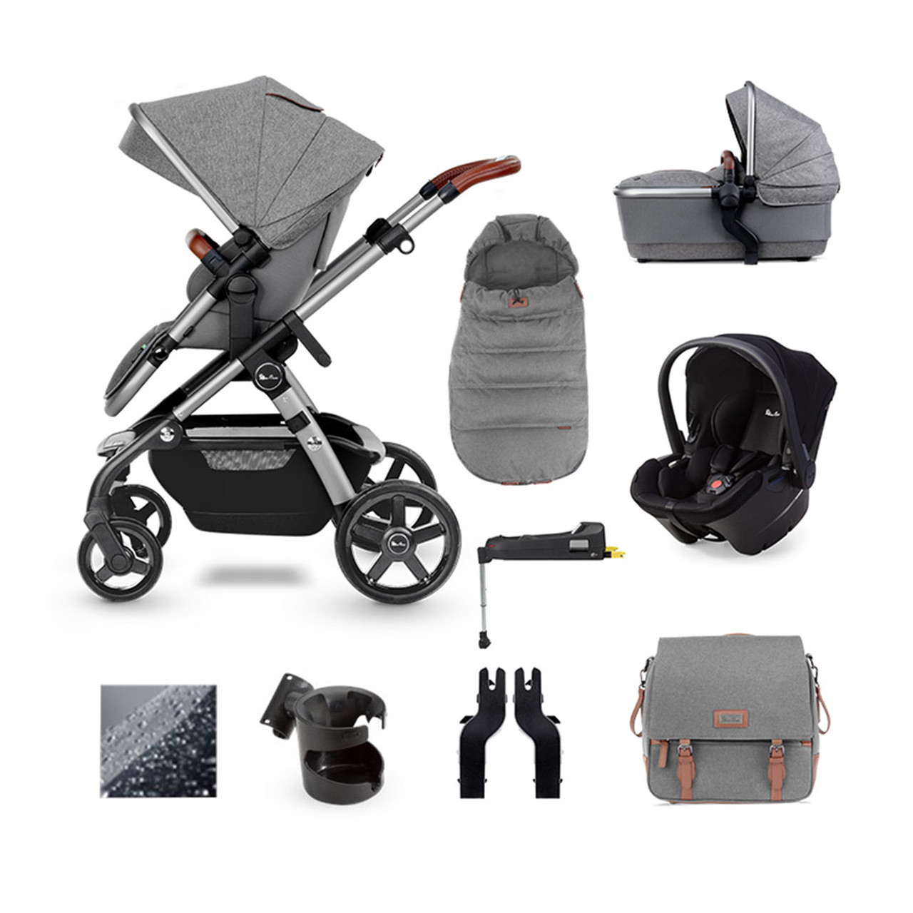 silver cross wave seat