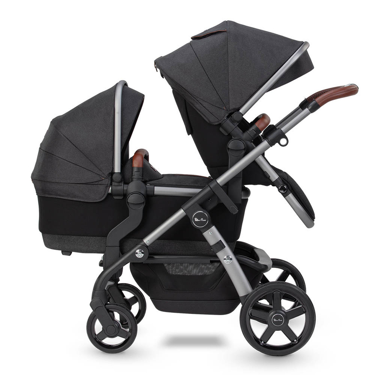 silver cross wave folded