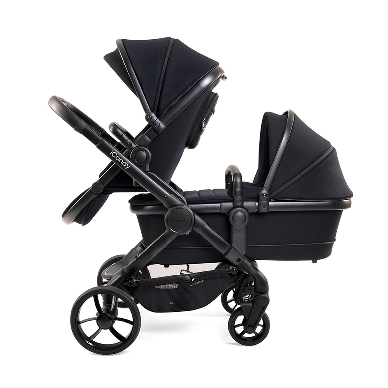 iCandy Peach 7 Double Black Edition Winstanleys Pramworld