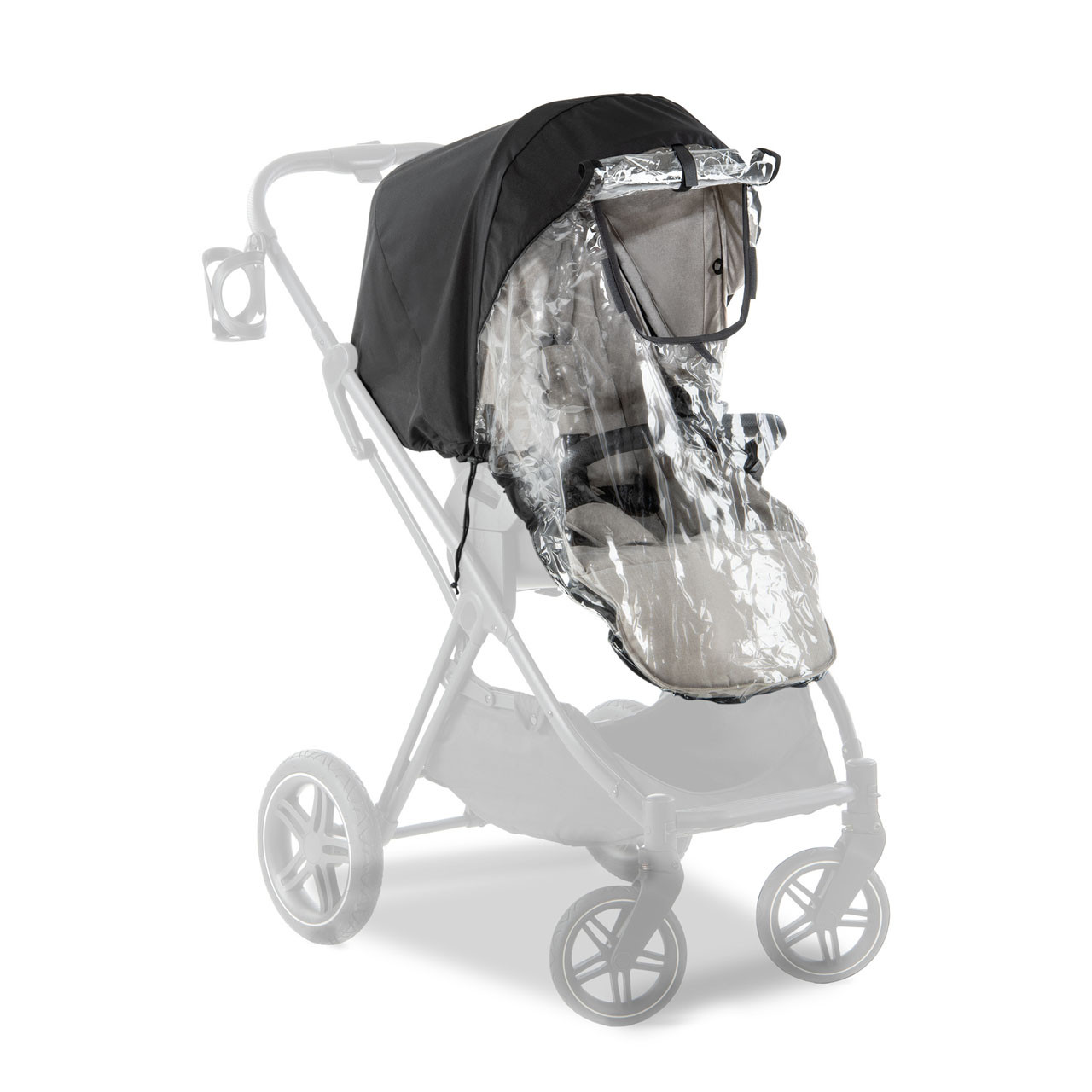 Hauck stroller sales rain cover