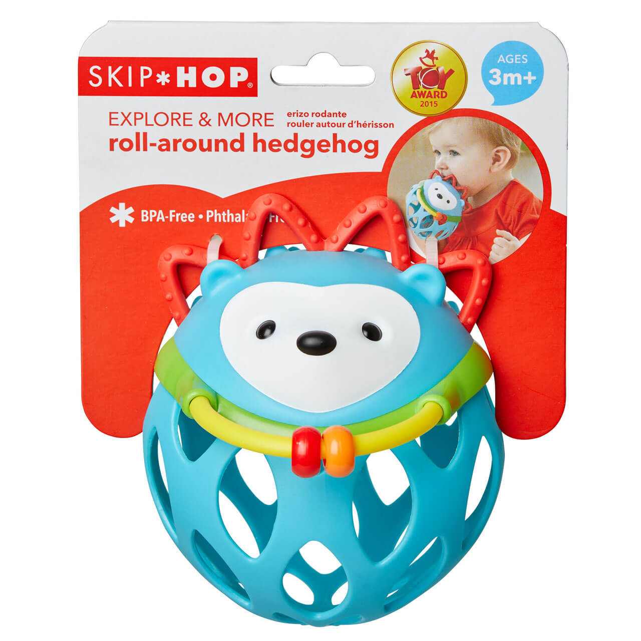 Skip Hop Explore and More Accordion Toy, Hedgehog