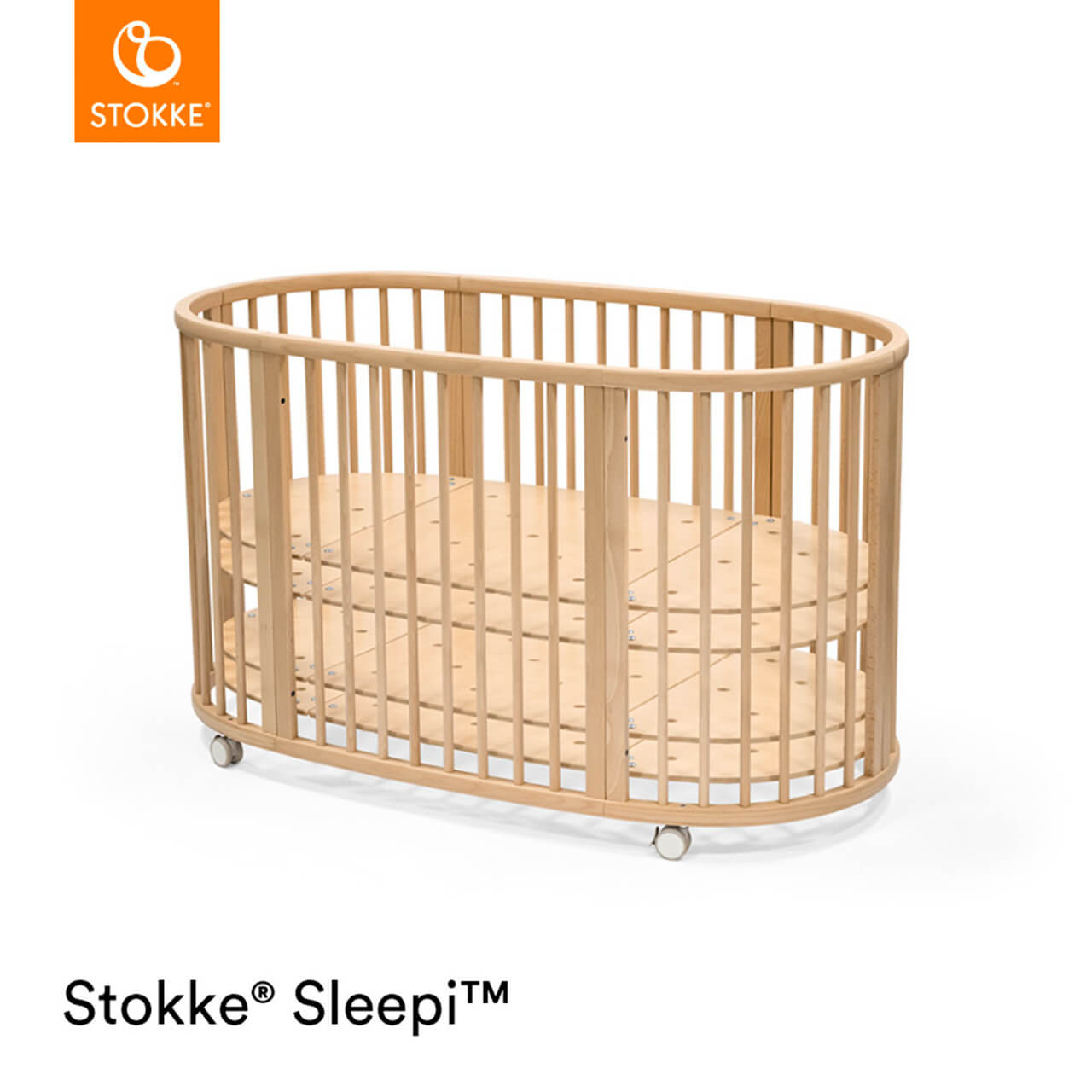 Stokke Bassinet Bed Extension Stokke® Sleepi™ Bed V3 Natural
