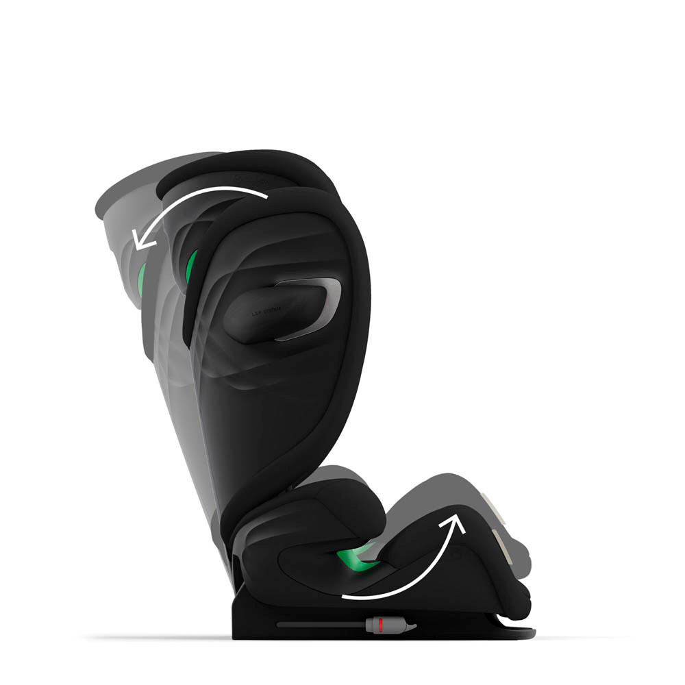 未使用に近い】 CYBEX SOLUTION G 進ん i-FIX ムーンブラック