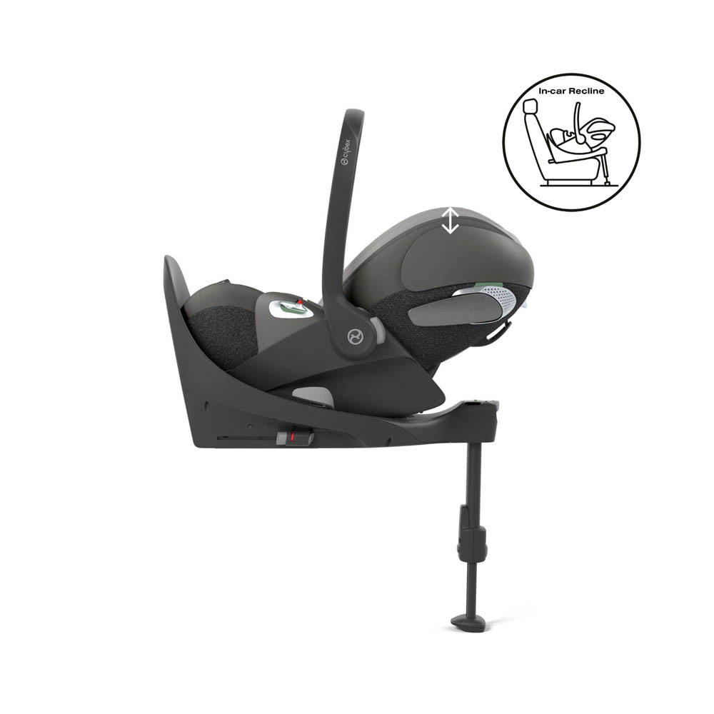 cybex cloud Ti-Sizeミラージュグレープラス Cybex Cloud T i-Size Plus - Mirage Grey | Winstanleys Pramworld