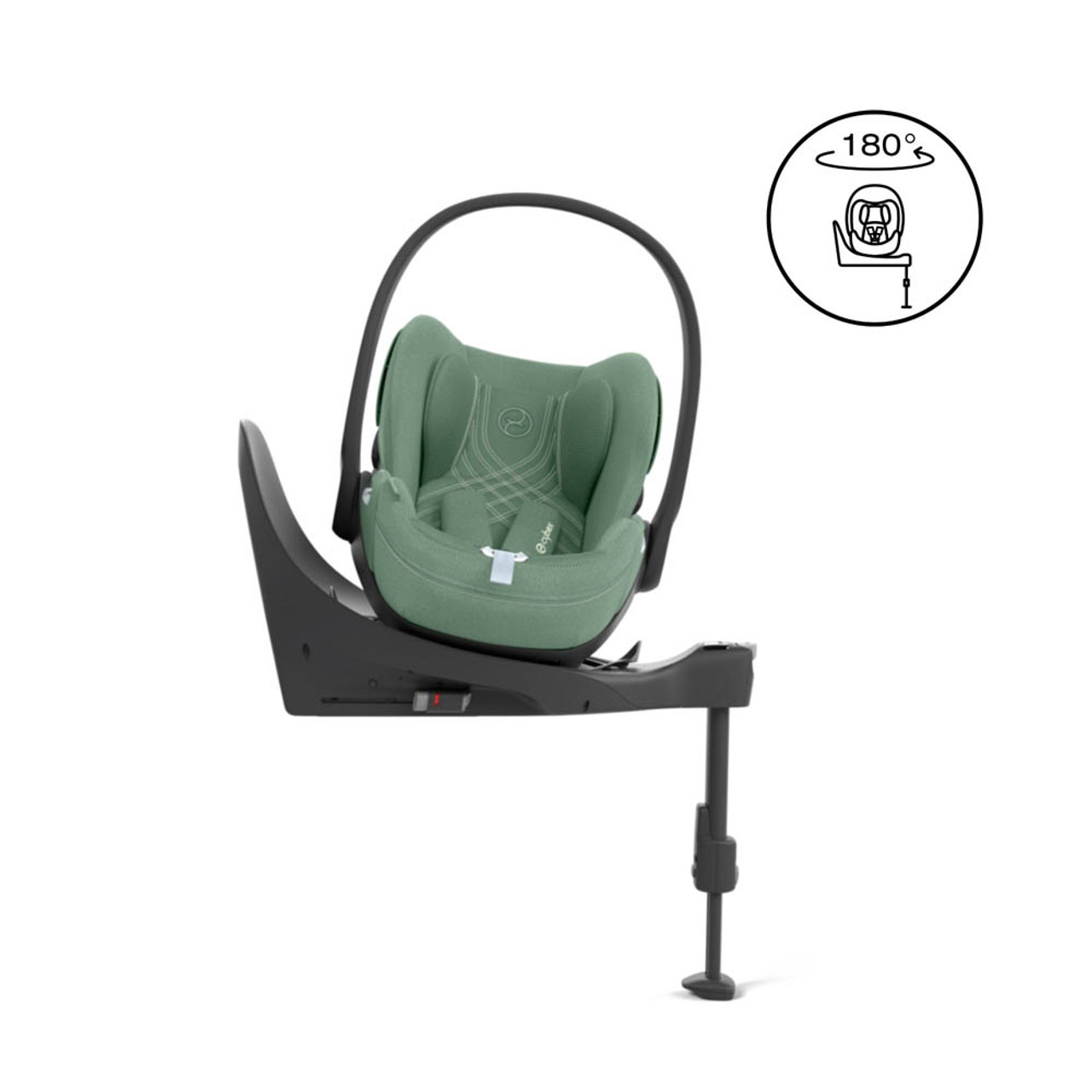 Cybex Cloud T i-Size + Base T リーフグリーンプラス Cybex Cloud T i-Size Plus - Leaf Green | Winstanleys Pramworld