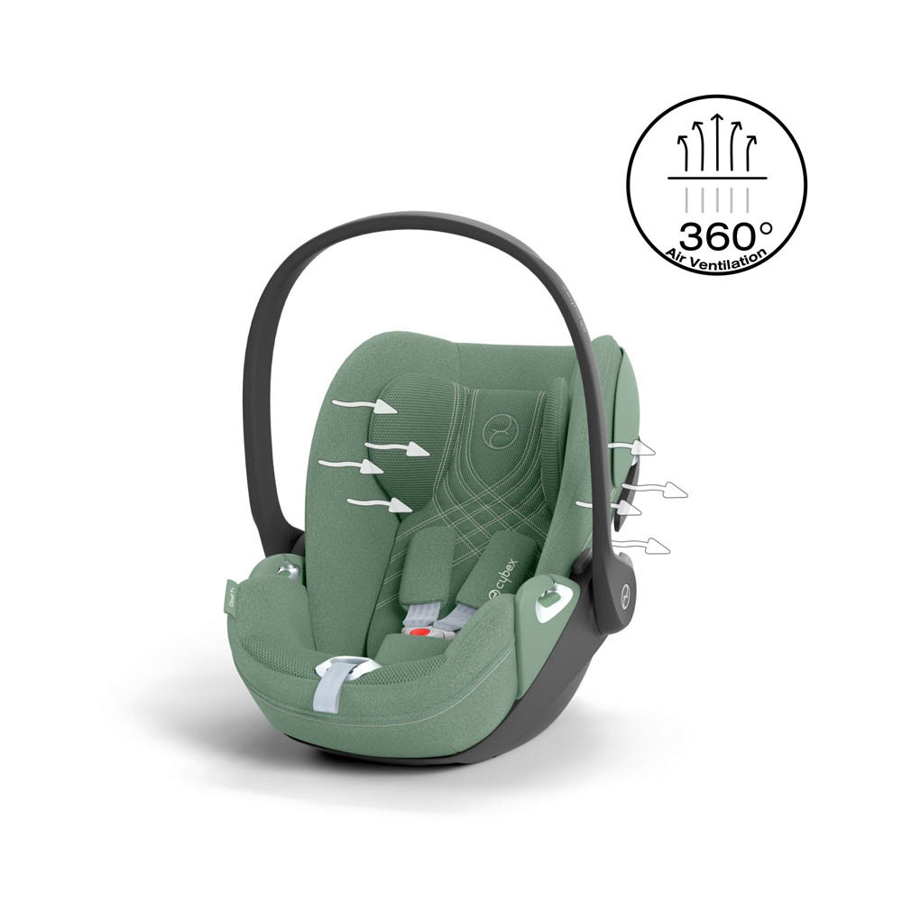 Cybex Cloud T i-Size Plus - Leaf Green | Winstanleys Pramworld