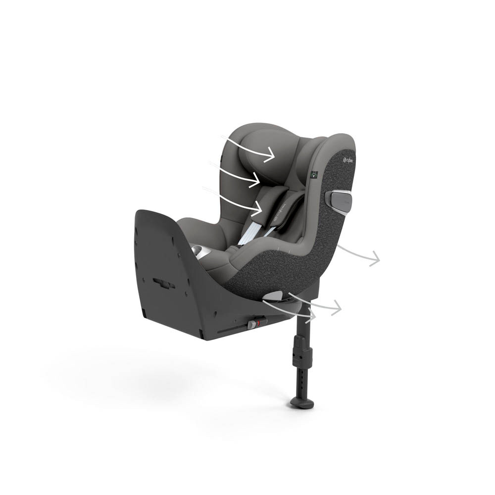 Cybex Sirona T i-Size (360 Spin) - Mirage Grey | Winstanleys Pramworld